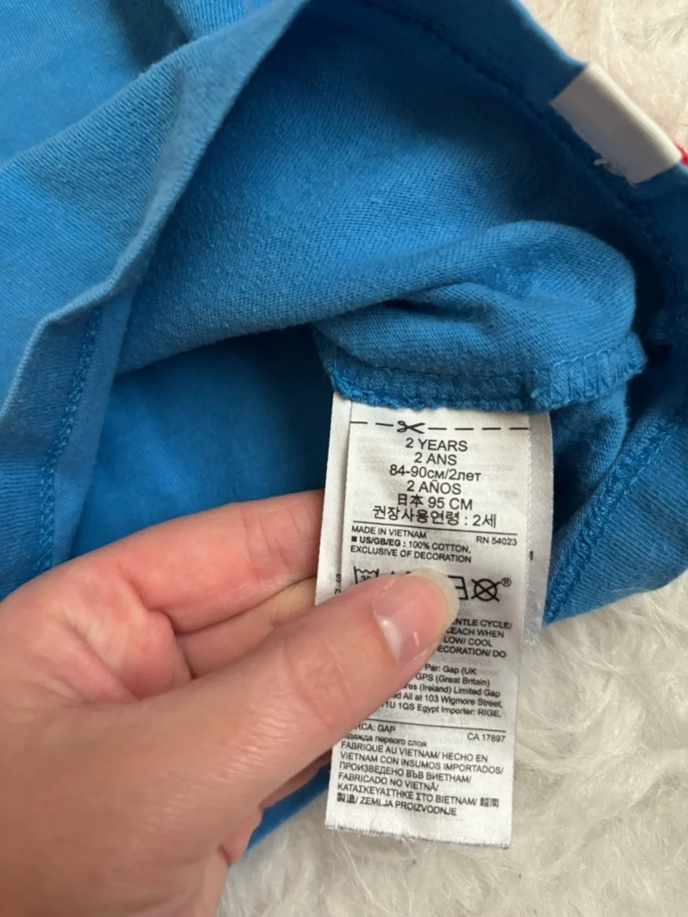 GAP soft blue